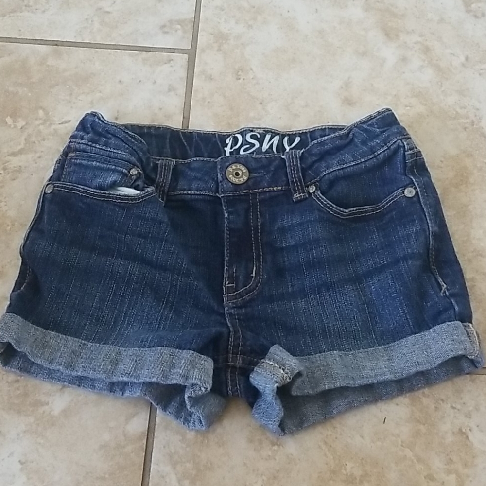 Girls shorts PSNY size 10, adjustable waist